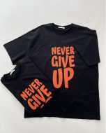 تیشرت never give up