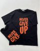 تیشرت never give up