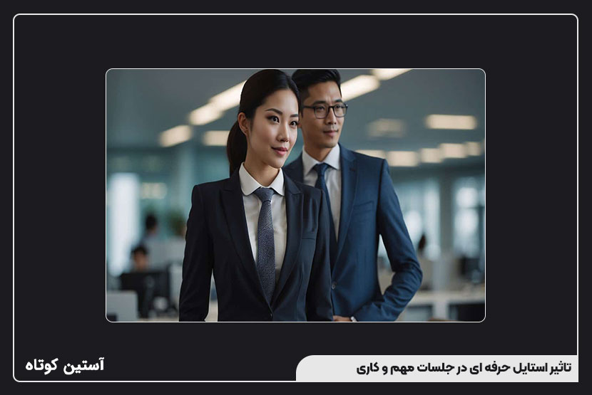 تاثیر استایل حرفه ای در جلسات مهم و کاری