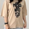 تیشرت لش be proud of how you are