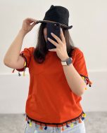 تیشرت منگوله دار