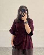 تیشرت باکسی آستین پاکتی کد 20