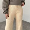 شلوار بگ ساده بافت کد ۴۲
