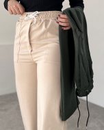 شلوار نیم بگ جیب دار کد 63