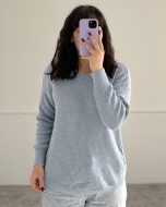 پلیور بافت لش ساده