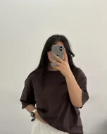 تیشرت باکسی ساده کد 109