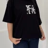 تیشرت باکسی طرحدار کد 119